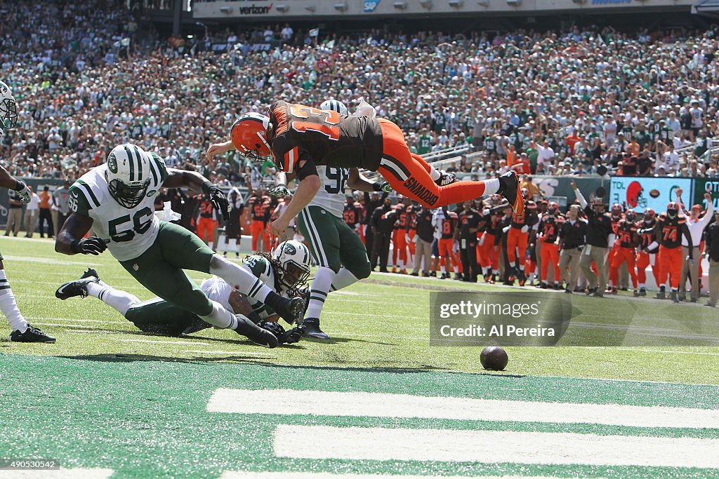 Cleveland Browns v New York Jets