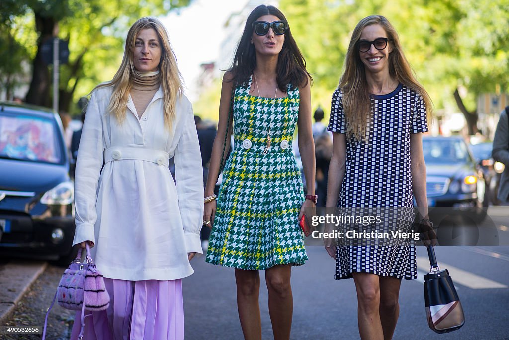 Street Style: Day 2 - Milan Fashion Week SS16