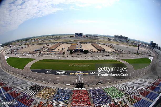 General view during the Speeding To Read Kickoff Assembly at Texas Motor Speedway on September 29, 2015 in Fort Worth City.