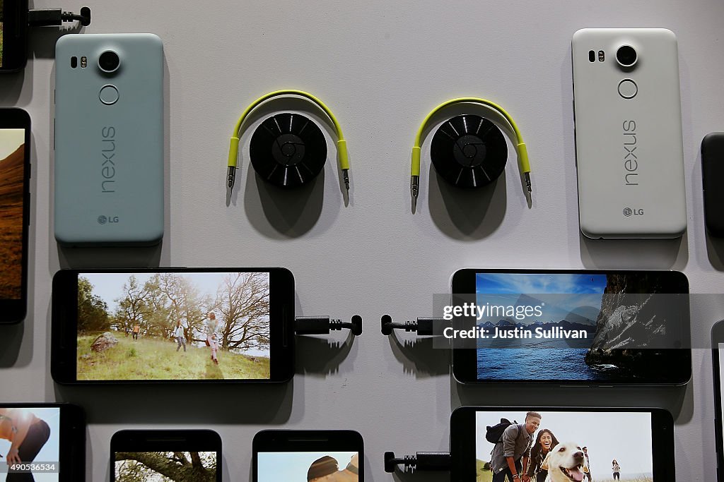 Google Holds Press Event Announcing New Products