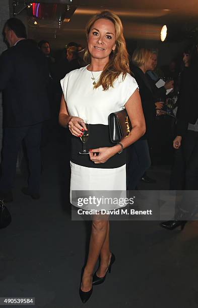 Tamzin Outhwaite attends "Above / Beyond" hosted by American Airlines at One Marylebone on September 29, 2015 in London, England.