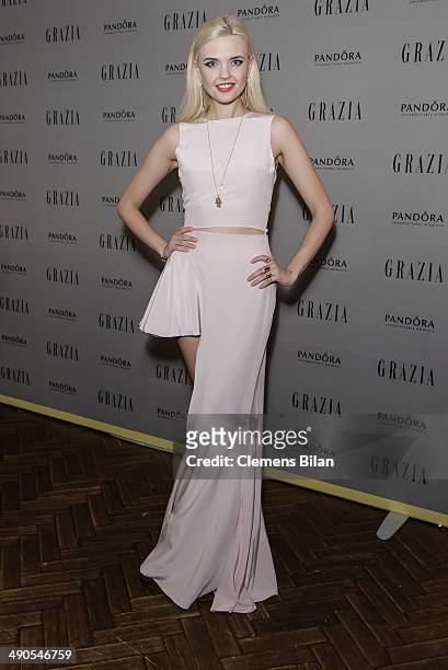 Bonnie Strange attends the Grazia Best Dressed Award at Soho House on May 14, 2014 in Berlin, Germany.