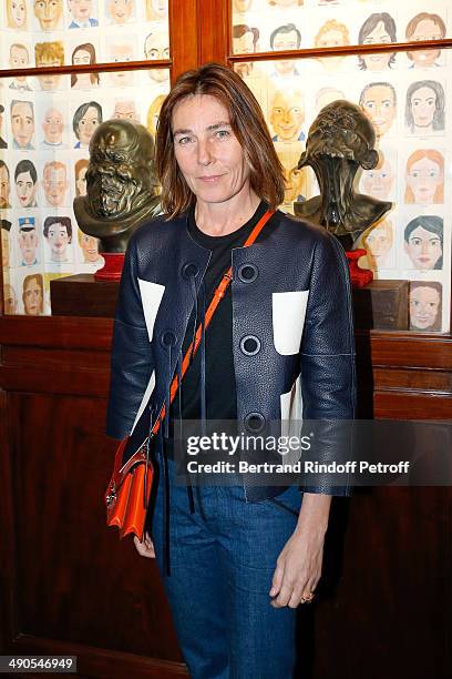 Princess Alessandra Borghese attends the 'Voila Cherie' : Gloria von Thurn und Taxis Exhibition opening party at Galerie Passebon on May 14, 2014 in...