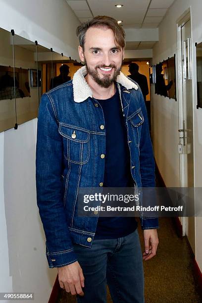 Main Guest of the show, singer Christophe Willem presents his Album 'Parait-il' and his Concerts Tour 'Les nuits Parait-il' during the 'Vivement...