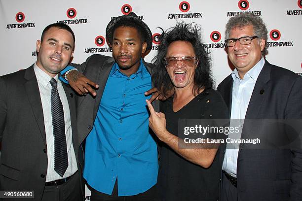 President and COO of Advertising Week Lance Pillersdorf, Rapper Chingy, AOL digital prophet David "Shingy" Shing, and Executive Director at...
