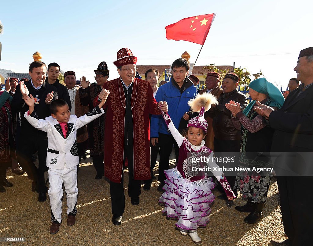 CHINA-XINJIANG-ALTAY-YU ZHENGSHENG-VISIT (CN)