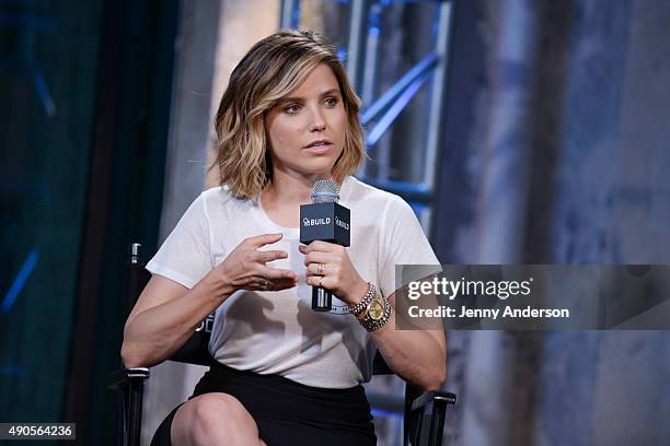 Sophia Bush attends AOL Build Series to discuss her show "Chicago P.D" at AOL Studios In New York on September 29, 2015 in New York City.