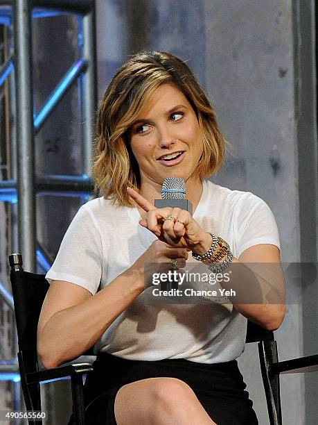 Sophia Bush attends AOL Build presents "Chicago P.D" at AOL Studios In New York on September 29, 2015 in New York City.