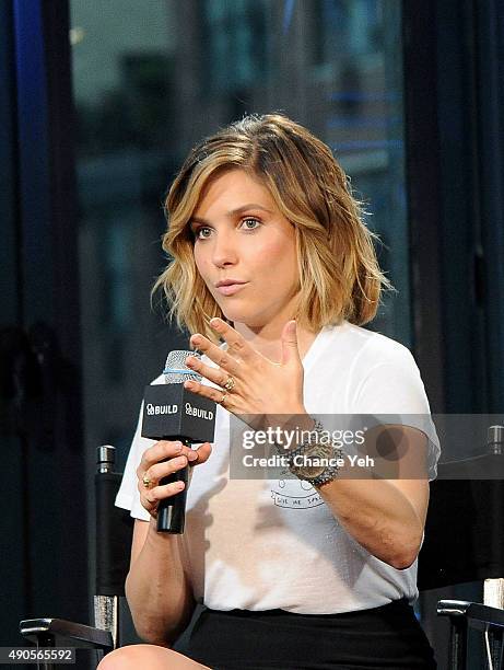 Sophia Bush attends AOL Build presents "Chicago P.D" at AOL Studios In New York on September 29, 2015 in New York City.