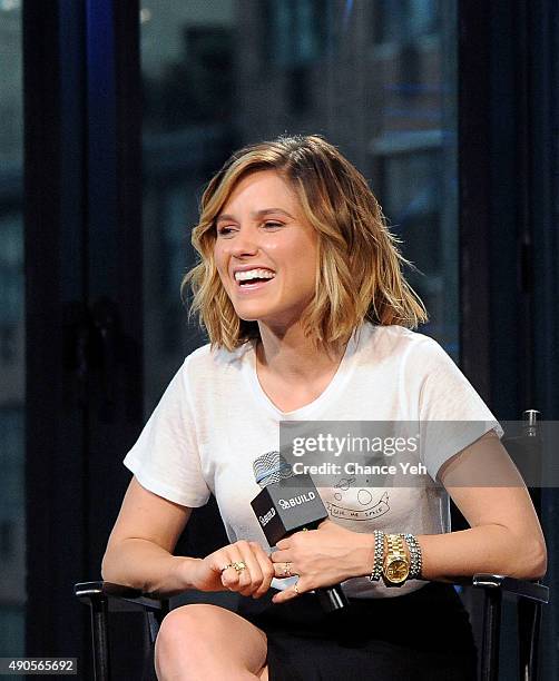 Sophia Bush attends AOL Build presents "Chicago P.D" at AOL Studios In New York on September 29, 2015 in New York City.