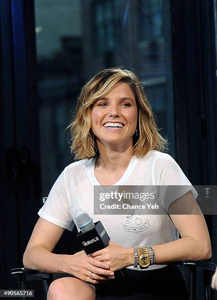 Sophia Bush attends AOL Build presents "Chicago P.D" at AOL Studios In New York on September 29, 2015 in New York City.