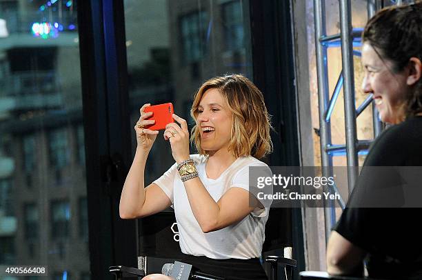 Sophia Bush attends AOL Build presents "Chicago P.D" at AOL Studios In New York on September 29, 2015 in New York City.