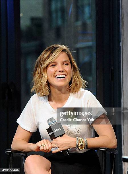 Sophia Bush attends AOL Build presents "Chicago P.D" at AOL Studios In New York on September 29, 2015 in New York City.