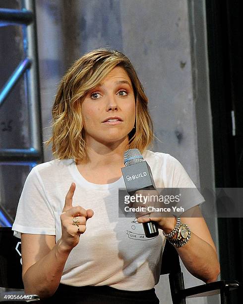 Sophia Bush attends AOL Build presents "Chicago P.D" at AOL Studios In New York on September 29, 2015 in New York City.