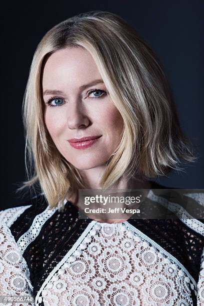 Actress Naomi Watts of 'Demolition' poses for a portrait at the 2015 Toronto Film Festival at the TIFF Bell Lightbox on September 15, 2015 in...