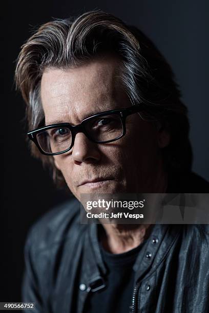 Actor Kevin Bacon of 'Black Mass' poses for a portrait at the 2015 Toronto Film Festival at the TIFF Bell Lightbox on September 15, 2015 in Toronto,...