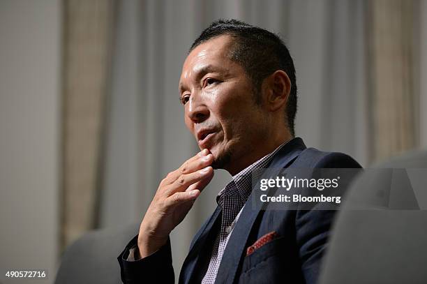 Kiyotaka Sasaki, secretary general of Japan's Securities and Exchange Surveillance Commission , speaks during an interview in Tokyo, Japan, on...