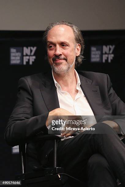 Film writer Kent Jones speaks at "Everything Is Copy" Q & A during 53rd New York Film Festival at Walter Reade Theater on September 29, 2015 in New...