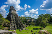 Tikal  Ruins and pyramids