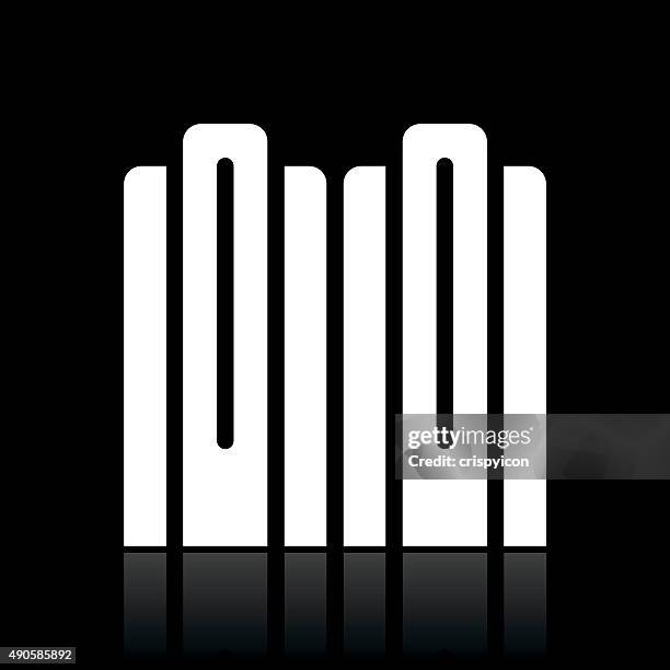 network server icon on a black background. - whiteseries - old computer graphics stock illustrations