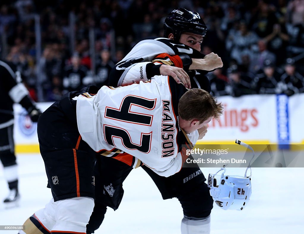 Anaheim Ducks v Los Angeles Kings