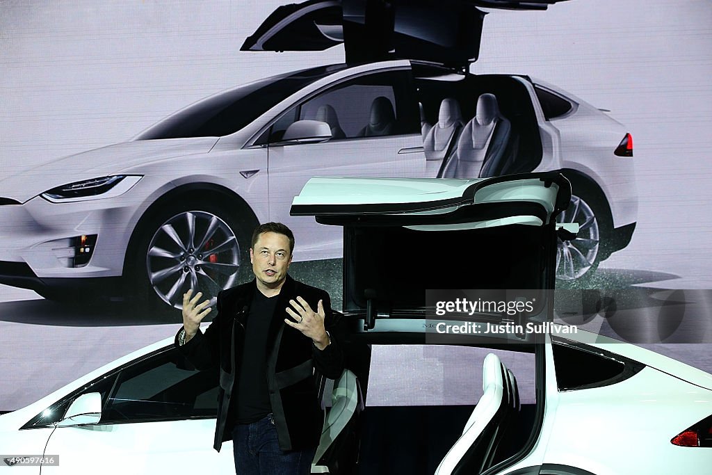 Tesla Debuts Its New Crossover SUV Model, Tesla X