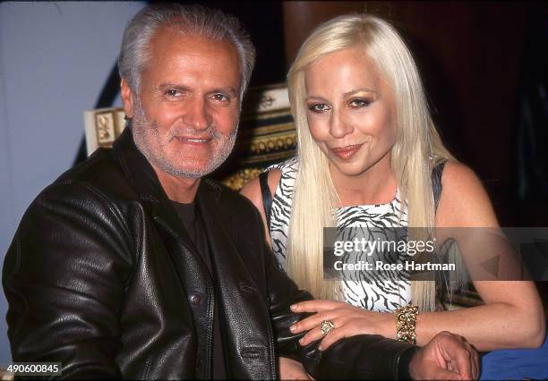 Gianni and Donatella Versace, New York, New York, 1990s.