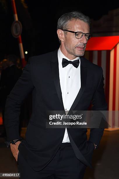 Lambert Wilson arrives at the after party for 'Grace of Monaco' on day 1 of the 67th Annual Cannes Film Festival on May 15, 2014 in Cannes, France.