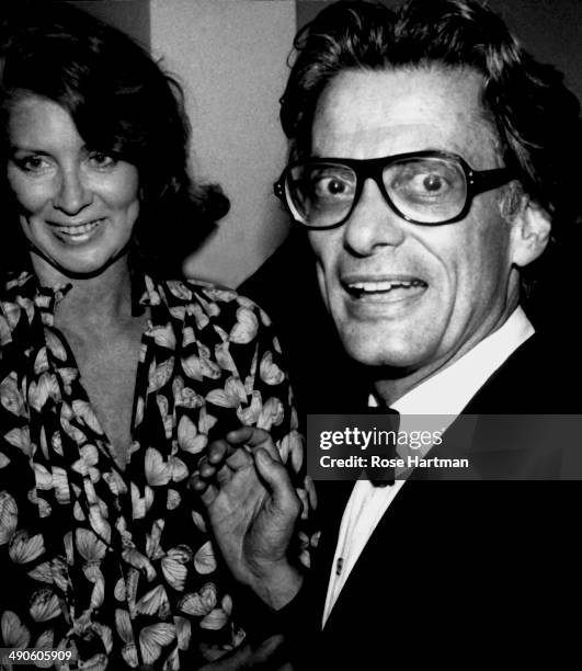 Suzy Parker and Richard Avedon attend the opening for the exhibition 'Avedon: Photographs 1947-1977' at the Metropolitan Museum of Art, New York, New...