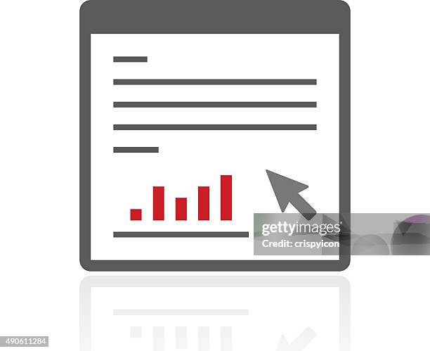 application icon on a white background. - proseries - business window reflection stock illustrations