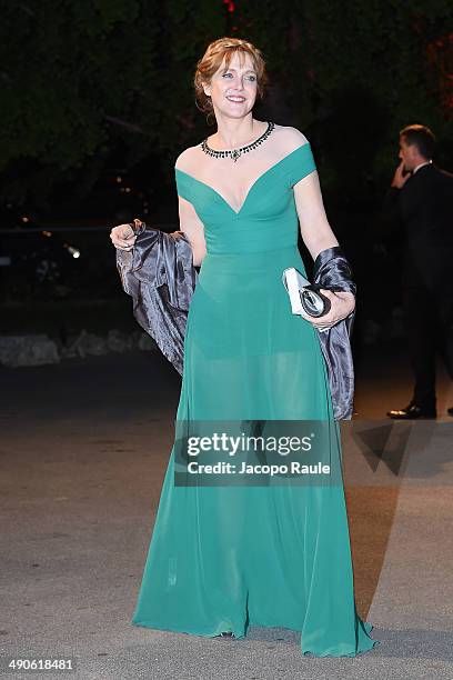 Agnes Soral arrives at the after party for 'Grace of Monaco' on day 1 of the 67th Annual Cannes Film Festival on May 15, 2014 in Cannes, France.