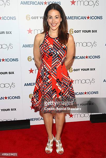Samantha Shafer from "Rocky" on Broadway attends Macy's Herald Square Celebrates American Icons on May 14, 2014 in New York City.