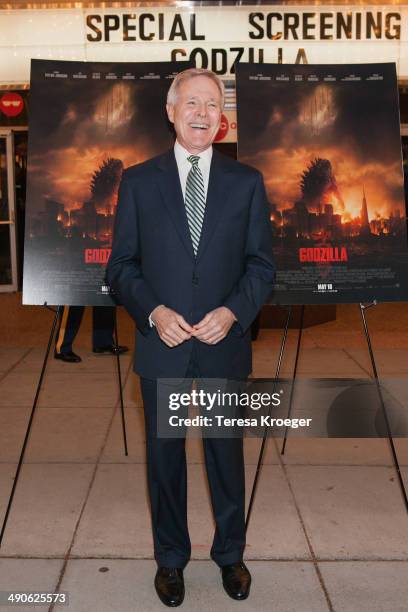 Secretary of the Navy Ray Mabus attends the "Godzilla" special screening at AMC Uptown on May 14, 2014 in Washington, DC.