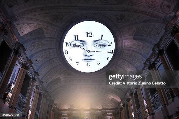 General view of the Vogue China 10th Anniversary at Palazzo Reale on September 28, 2015 in Milan, Italy.