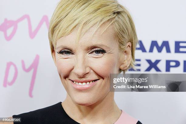 Toni Collette arrives at the 'Miss You Already' Gala premiere at the State Theatre on September 30, 2015 in Sydney, Australia.