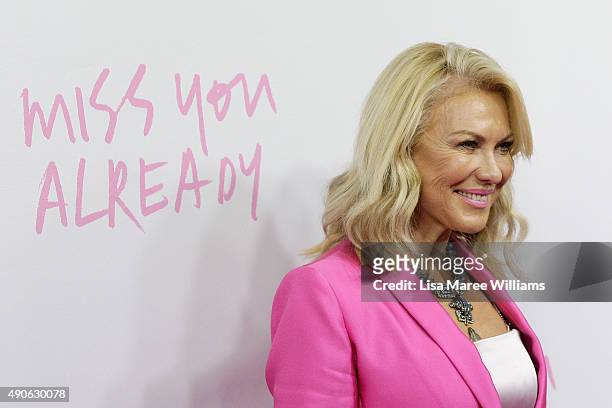 Kerri-Anne Kennerley arrives at the 'Miss You Already' Gala premiere at the State Theatre on September 30, 2015 in Sydney, Australia.
