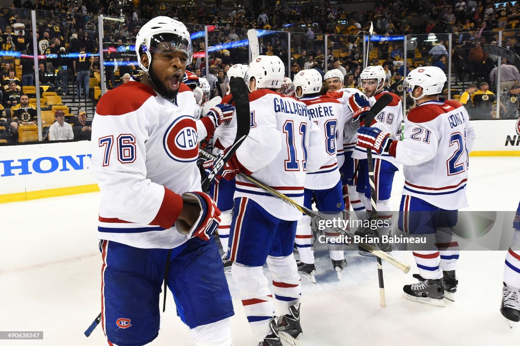 Montreal Canadiens v Boston Bruins - Game Seven