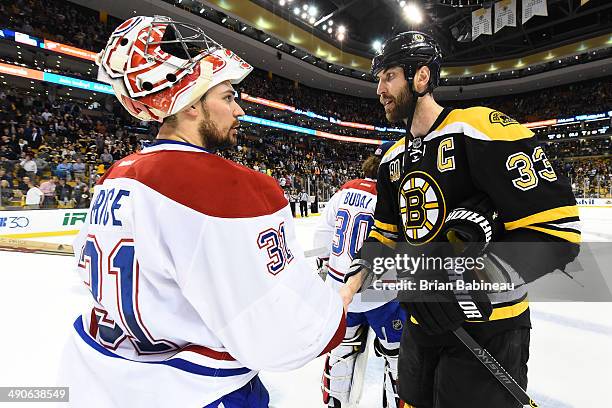 Montreal Canadiens v Boston Bruins - Game Seven, Nieuwsfoto's