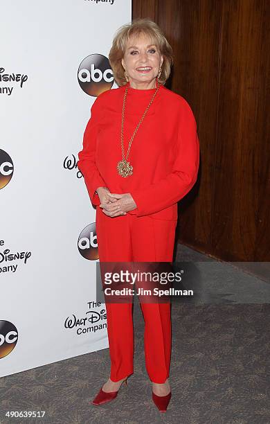 Journalist/tv personality Barbara Walters attends A Celebration of Barbara Walters Cocktail Reception Red Carpet at the Four Seasons Restaurant on...