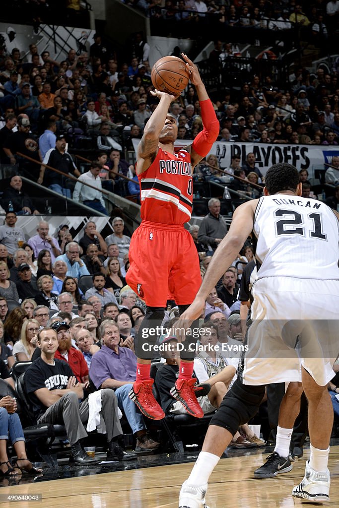 Portland Trail Blazers v San Antonio Spurs - Game Five