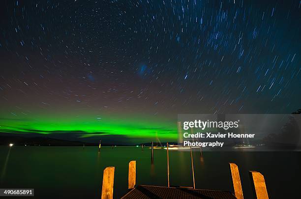 stargazing - aurora australis australia stock pictures, royalty-free photos & images