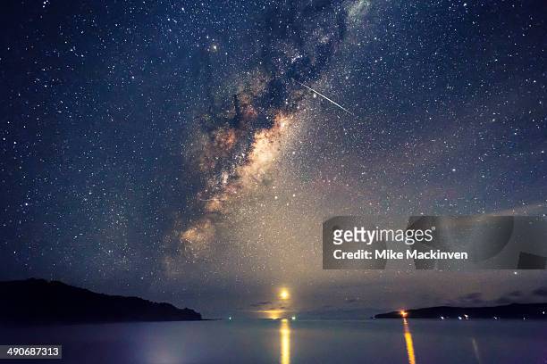 stargazing - north island new zealand stock pictures, royalty-free photos & images