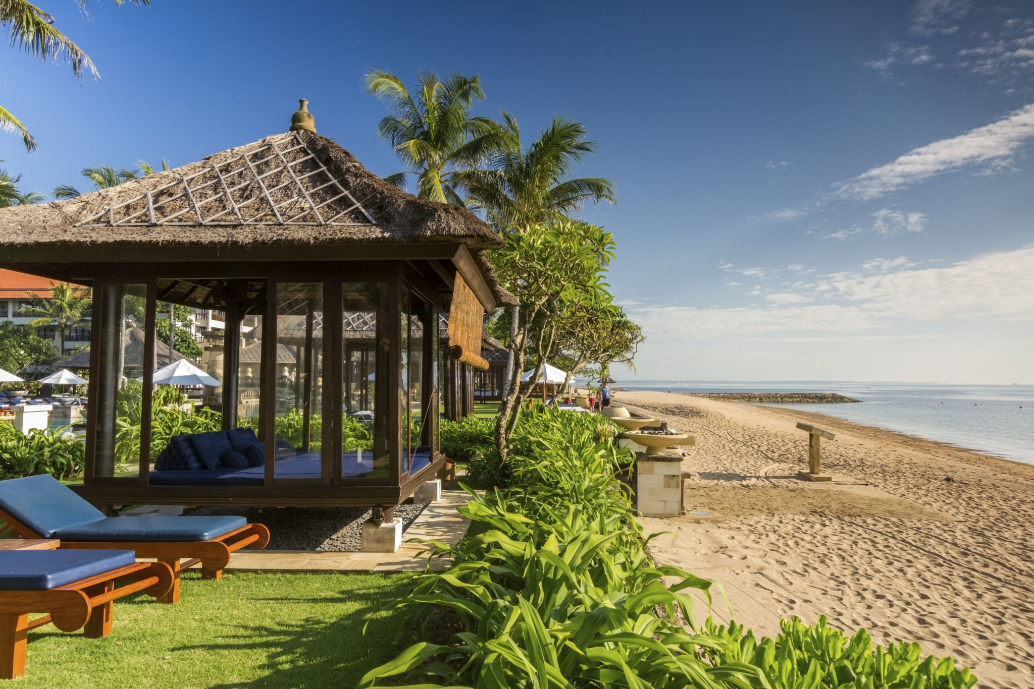 luxury beach resort