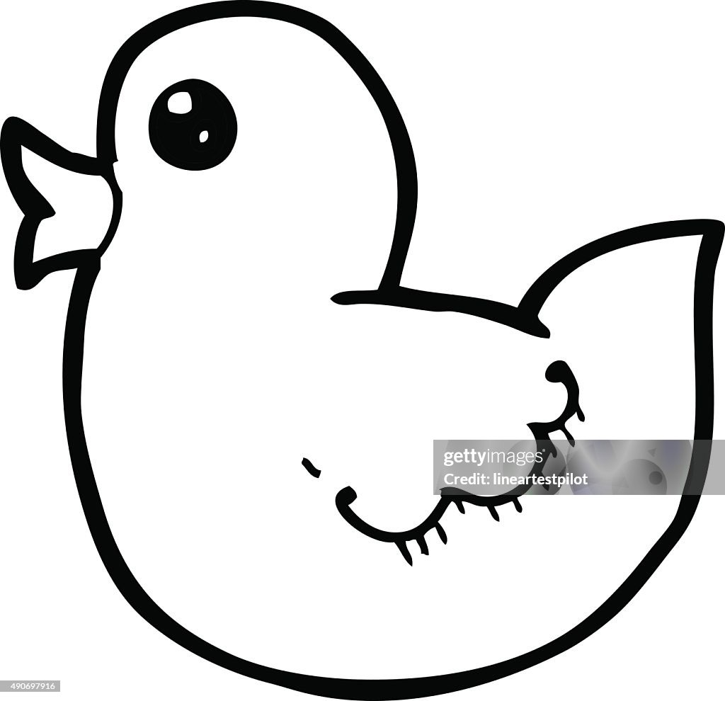 Line Drawing Cartoon Rubber Duck High-Res Vector Graphic - Getty Images Line Drawing Cartoon Rubber Duck High-Res Vector Graphic - Getty Images