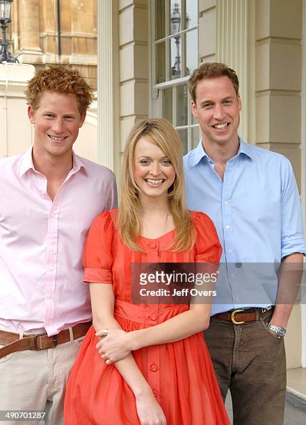 Princes William and Harry with Interviewer Fearne Cotton TX: BBC ONE, Friday 29th June 2007 Princes William and Harry discuss their mothers life and...