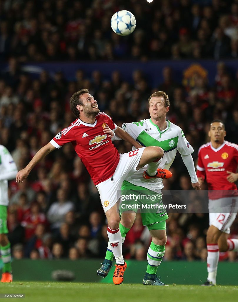 Manchester United FC v VfL Wolfsburg - UEFA Champions League