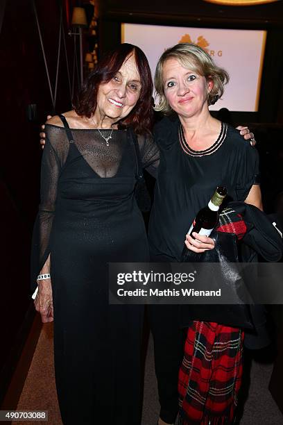 Helga Boettinger and Anna Boettcher attend TNT Serie's preview screening of 'Weinberg' at Residenz on September 30, 2015 in Cologne, Germany. The...