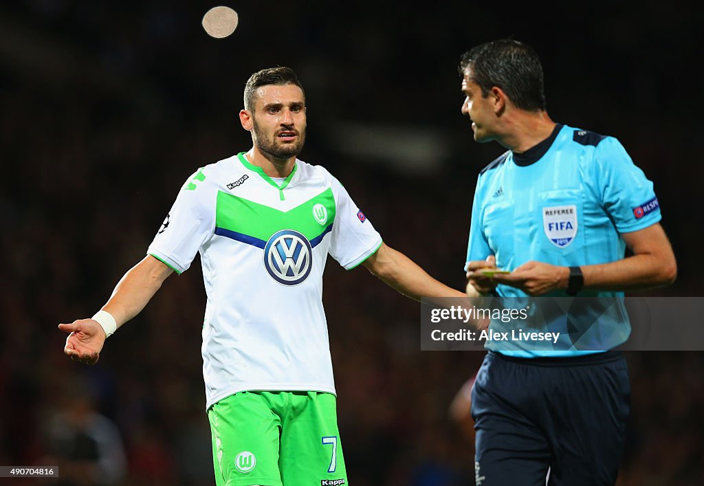 Manchester United FC v VfL Wolfsburg - UEFA Champions League