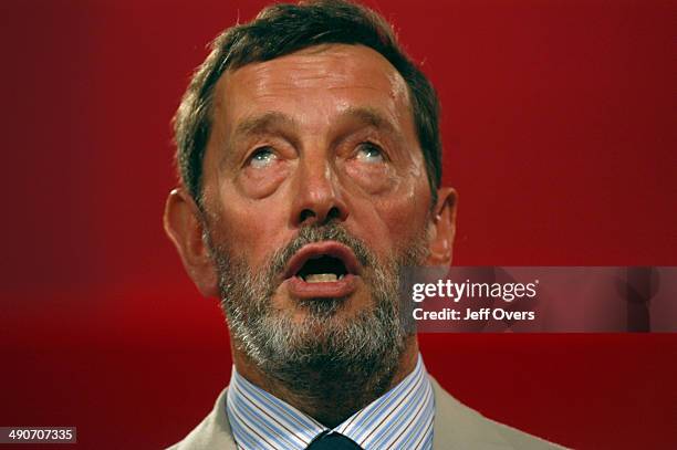 Labour Party Conference, Brighton 2005: Work and Pensions Secretary David Blunkett