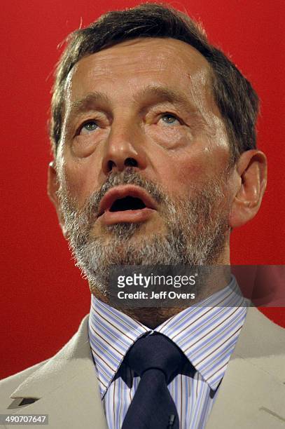 Labour Party Conference, Brighton 2005: Work and Pensions Secretary David Blunkett